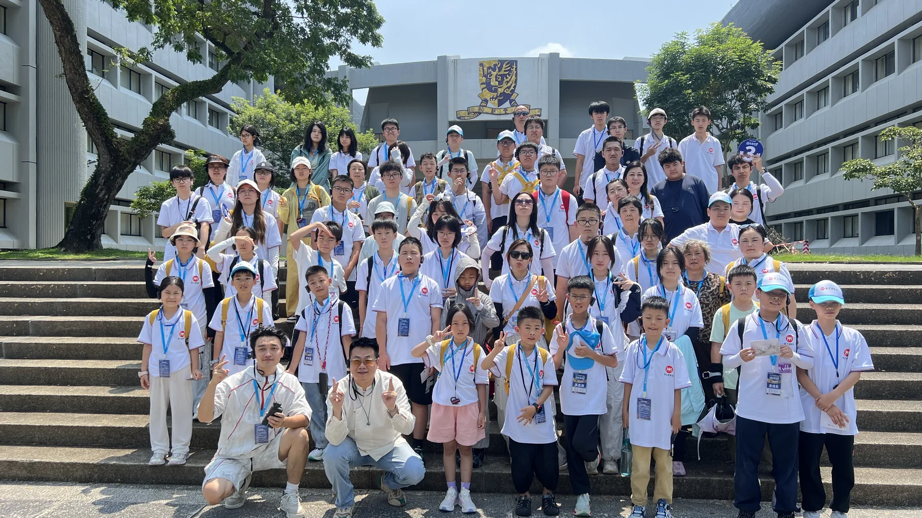 童子营营员走进大学校园
